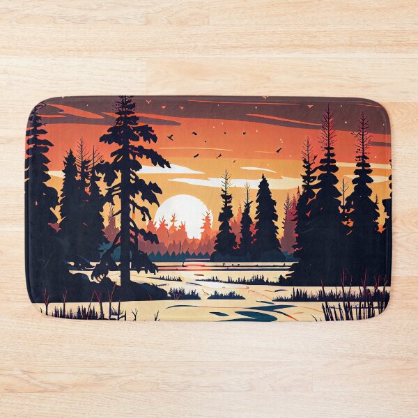 Item preview, Winter Wonderland in Canadian Pine Forest designed and sold by FireScreen.