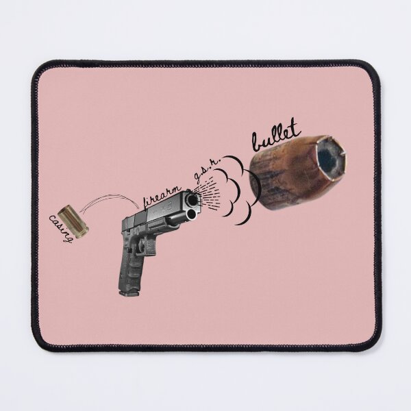Item preview, Firearm Diagram Sticker for Firearm Examiners designed and sold by SceneOfTheCrime.