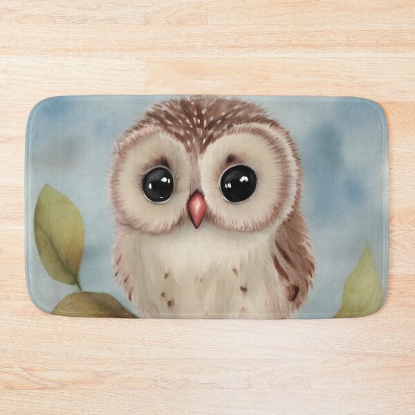 Item preview, Cute Owl Art 1 designed and sold by cutiepeaupies.