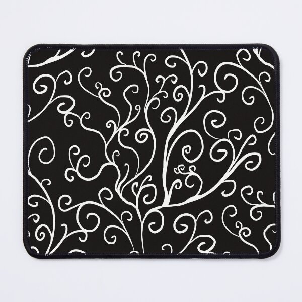 Item preview, Black Vines Pattern designed and sold by Victoria Lehnard.