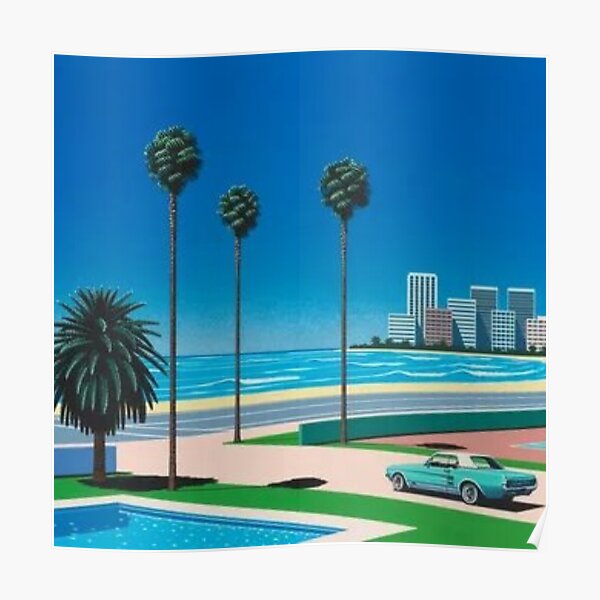 Hiroshi Nagai city Pope Poster