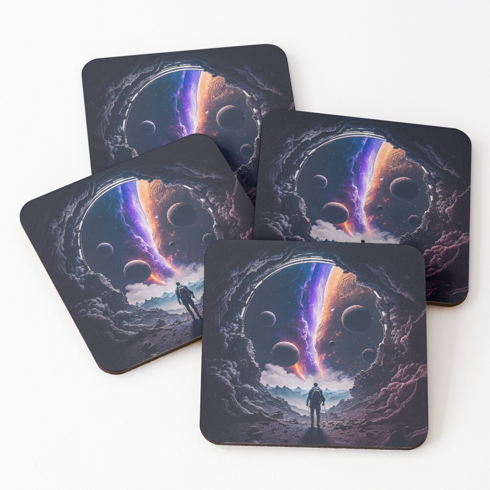 Item preview, Coasters (Set of 4) designed and sold by AIEverything.