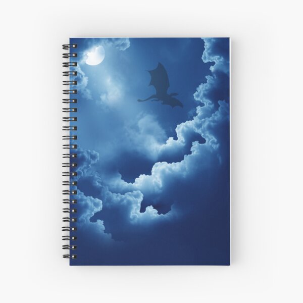Dreams and dragons Spiral Notebook