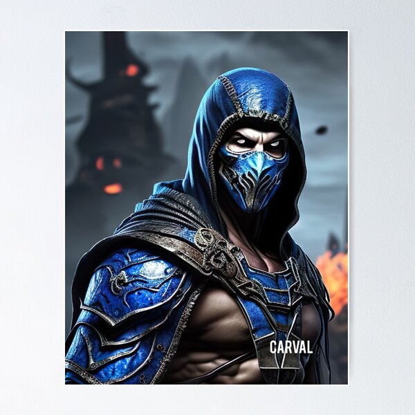 Artikel-Vorschau von SUB-ZERO – MORTAL KOMBAT 12, designt und verkauft von CARVAL-CLOTHES.