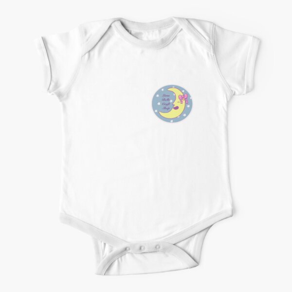 Luna Belle Craft Shop Logo Short Sleeve Baby One-Piece