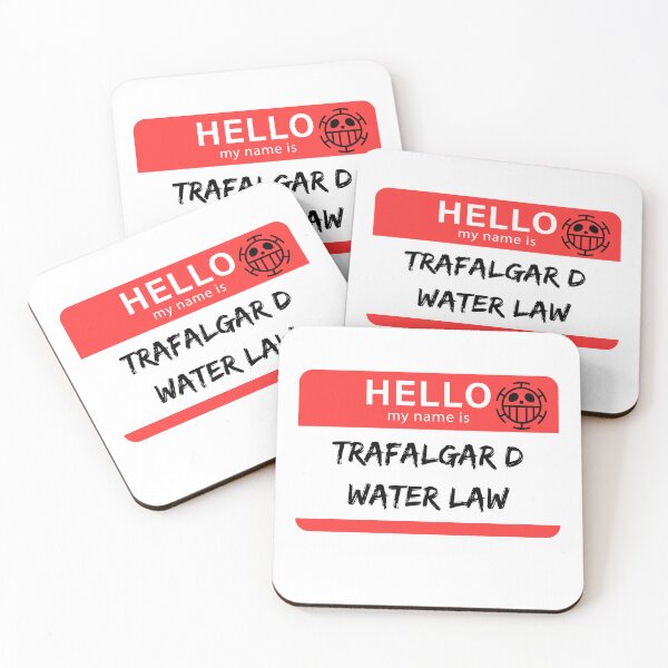 Item preview, Hello my name is Trafalgar D Water Law designed and sold by lvstarrynight.