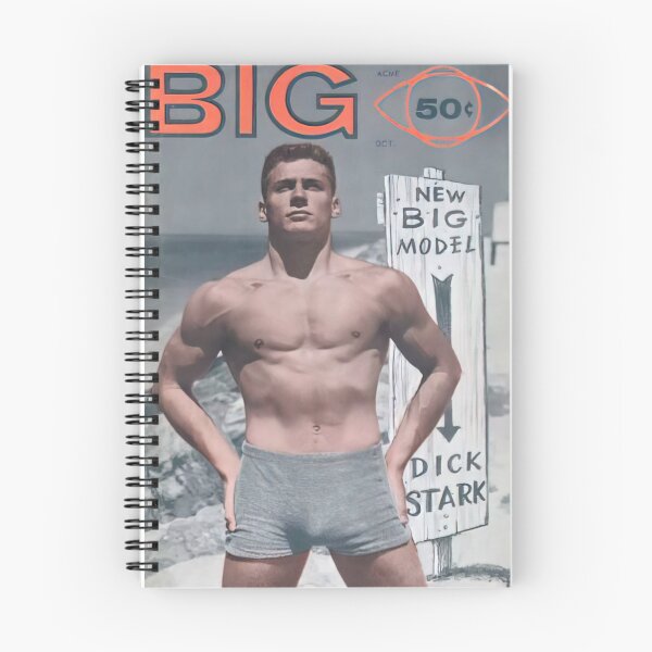Item preview, BIG - Vintage Physique Muscle Male Model Magazine Cover designed and sold by Clinton Moore.