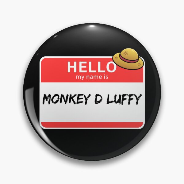 Artikelvorschau, Hallo, mein Name ist Monkey D Ruffy entworfen und verkauft von lvstarrynight.