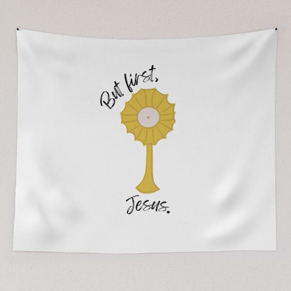 Item preview, But first, Jesus designed and sold by Megan Gettinger.