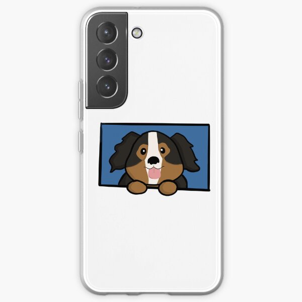 I wuff you - Bernese Mountain Puppy Samsung Galaxy Soft Case