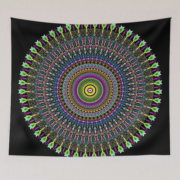 Artikelvorschau, Stitchwork Spiral Art Design entworfen und verkauft von Artbytinavaughn.