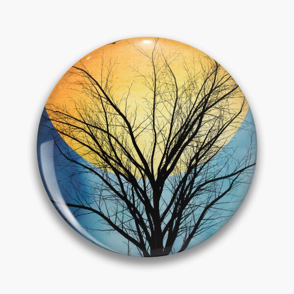 Item preview, Golden Sunset Illustration designed and sold by Dyrk Wyst Redbubble Shop.