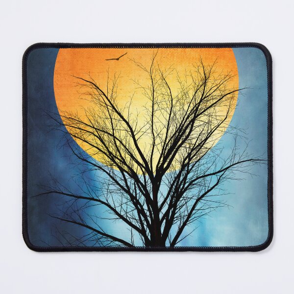 Item preview, Golden Sunset Illustration designed and sold by Dyrk Wyst Redbubble Shop.