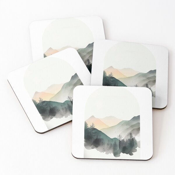 Item preview, Great Smoky Mountains National Park Boho Watercolor Arch designed and sold by PikoApparel.