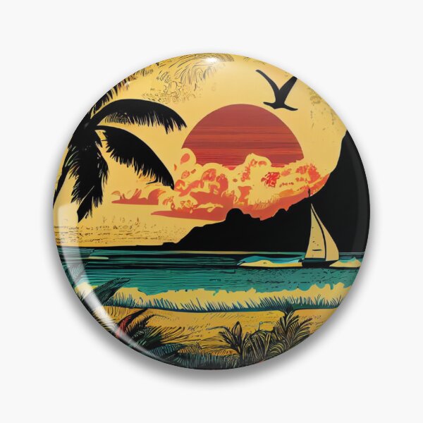 Item preview, Etiqueta de surf hawaii vintage designed and sold by benarik.