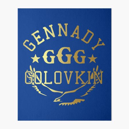Sport GGG Gennady Golovkin Boxing Art Board Print for Sale by Shanetz