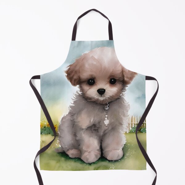 Item preview, Cute Maltipoo Puppy Art 3 designed and sold by cutiepeaupies.