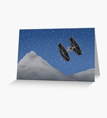 TIE Fighter Greeting Card