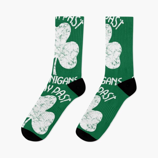 Item preview, I'm Way Past The Shenanigans Funny St. Patrick's Day Clover designed and sold by GravitiTees.