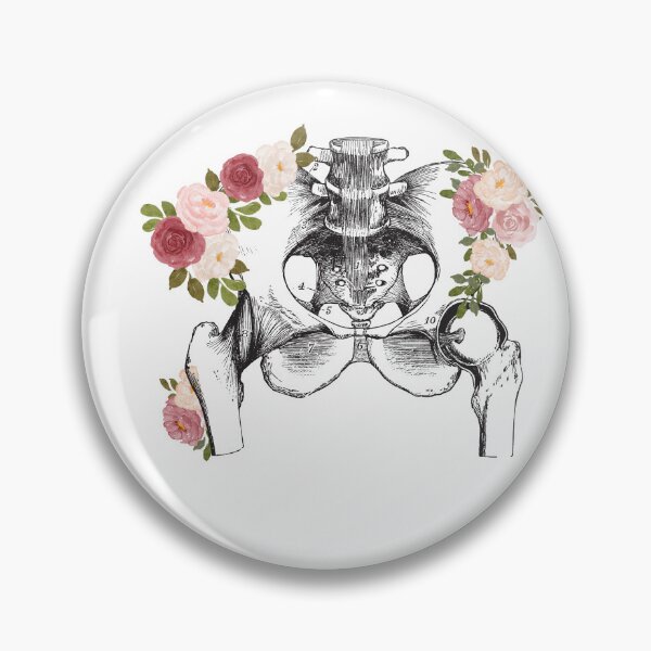 Item preview, Floral pelvic anatomy designed and sold by Preslava Genova.