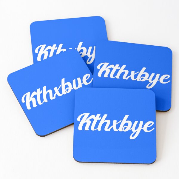 Item preview, Kthxbye (ok Thanks Goodbye )  designed and sold by UniqueDesignHub.