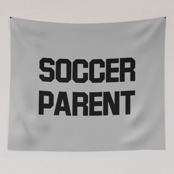 Item preview, Soccer Parent (black) designed and sold by Murder of Crows.