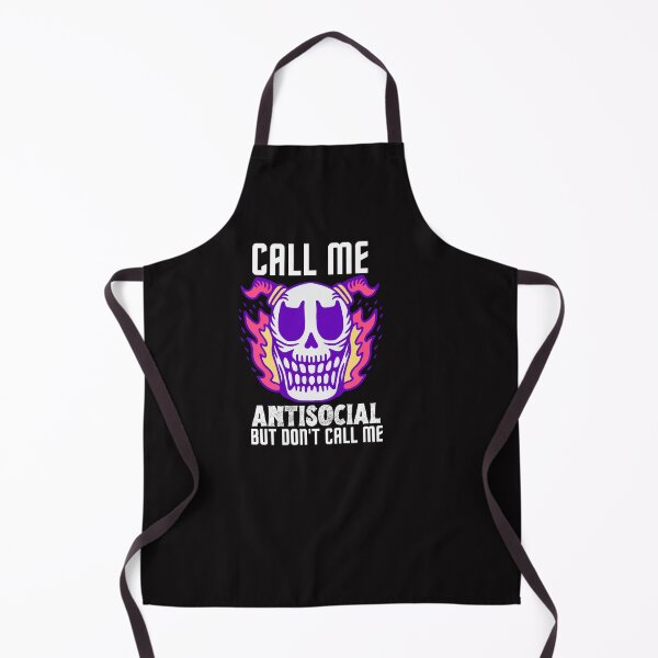 Item preview, Call me Antisocial But don’t Call me Introvert Skull Typography Quote designed and sold by thedazzlingmonk.