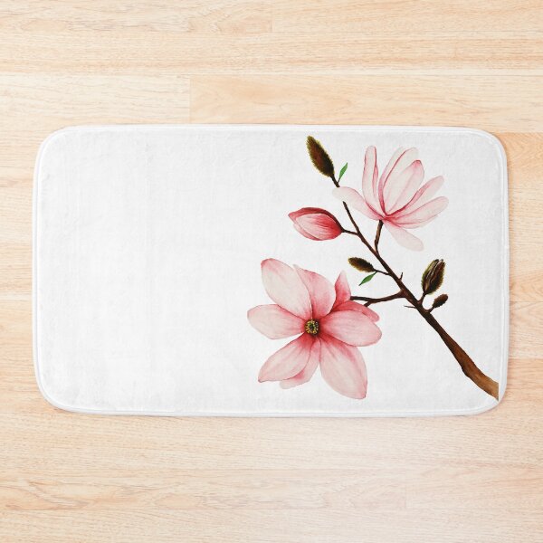 Item preview, Magnolia Flower Watercolor designed and sold by ug-atelier.