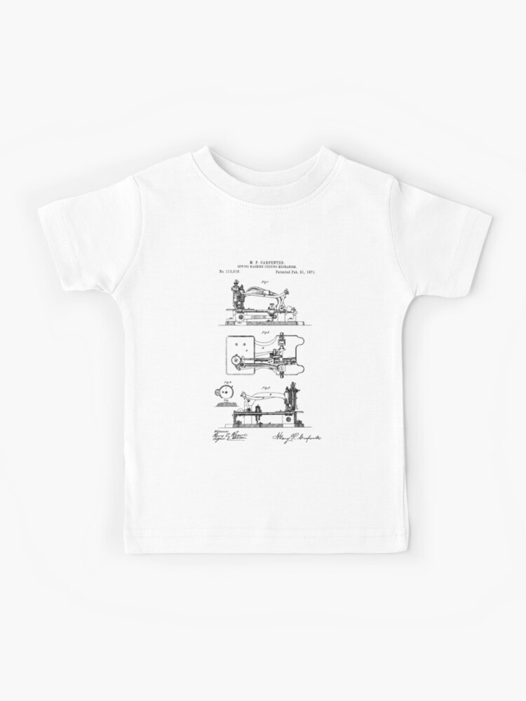 Futterungsmechanismus Der Nahmaschine Mary Carpenter Kinder T Shirt Von Mmitochondria Redbubble