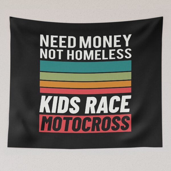 Item preview, Funny Need Money Kids Race Motocross designed and sold by starider.