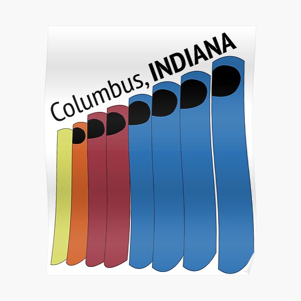 Columbus Indiana Posters | Redbubble