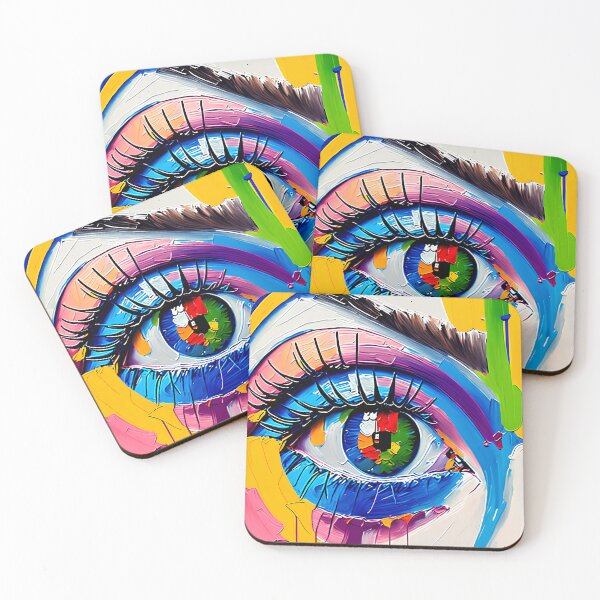 Item preview, Right Eye of God | Abstract | Fine Art | To | Stickers and More designed and sold by Kawika AngelArts.