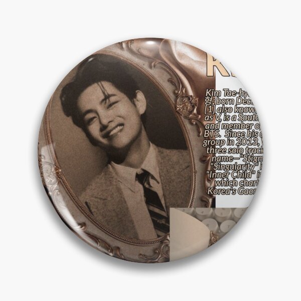 Item preview, Kim.T Aka Taehyung -  BTS designed and sold by Priyansha00.