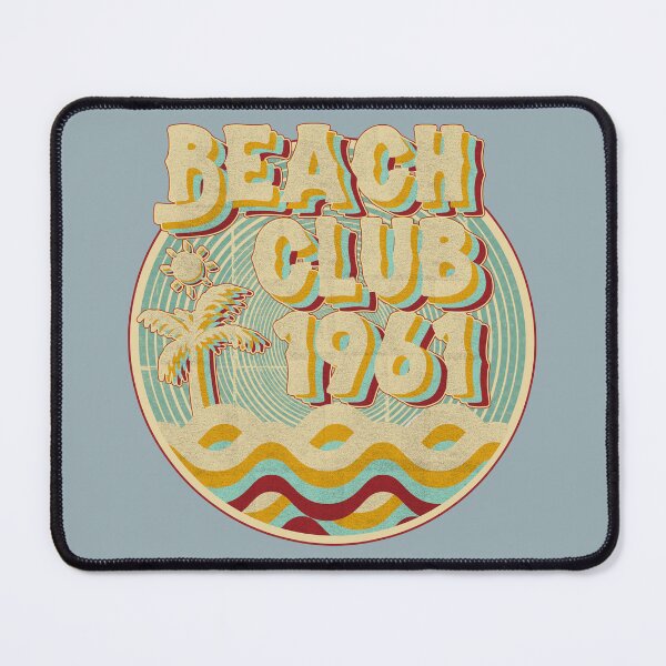 Item preview, vintage retro beach club 70s 1961 with spirale turqoise designed and sold by lordcobra.