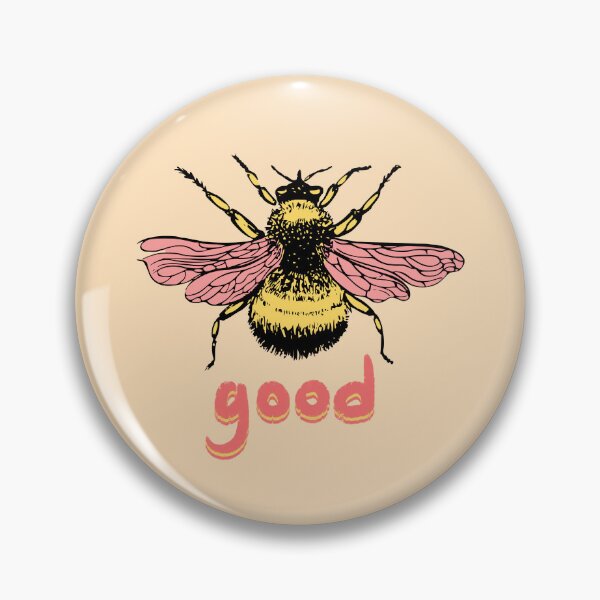 Item preview, Bee good with vintage bee art designed and sold by pinkyfish1010.