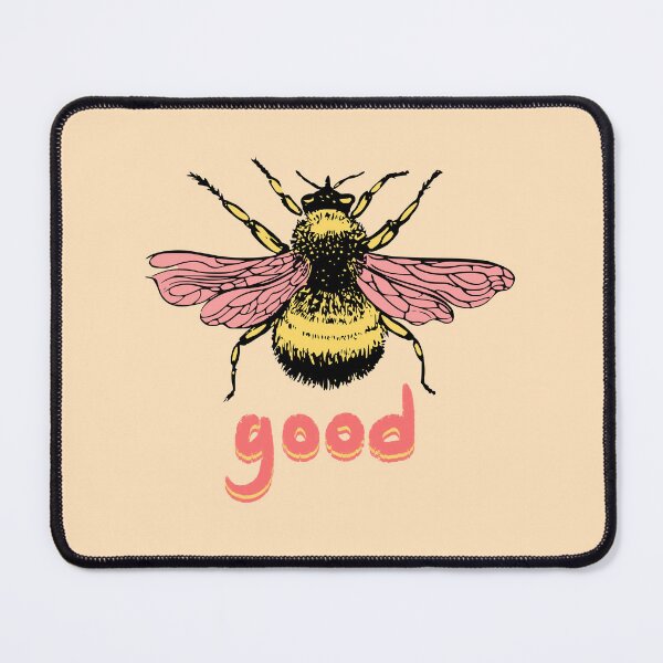 Item preview, Bee good with vintage bee art designed and sold by pinkyfish1010.
