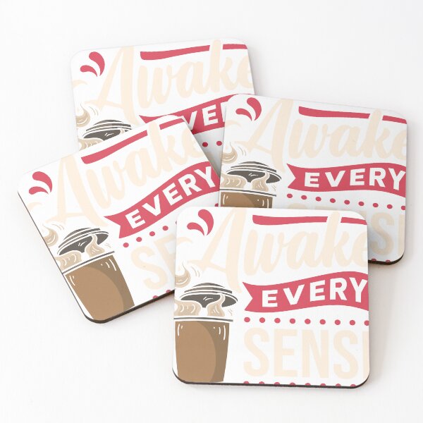 Item preview, Wake Up Your Senses with a Cup of Coffee designed and sold by CryptoLuke.