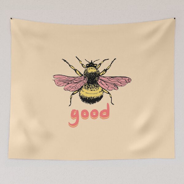 Item preview, Bee good with vintage bee art designed and sold by pinkyfish1010.
