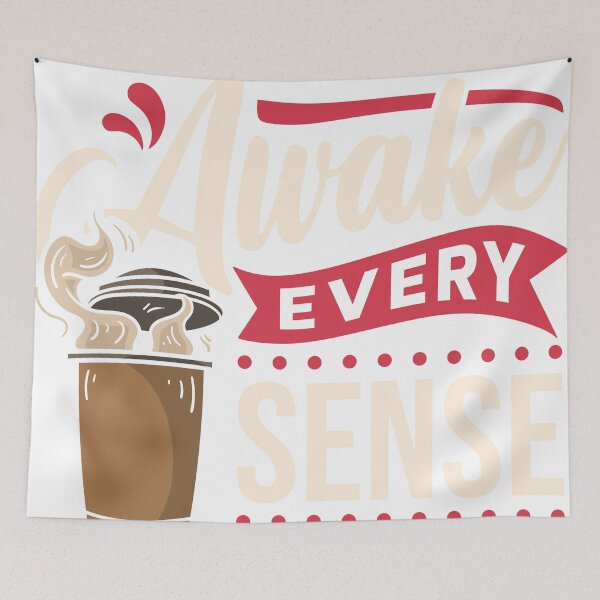 Item preview, Wake Up Your Senses with a Cup of Coffee designed and sold by CryptoLuke.
