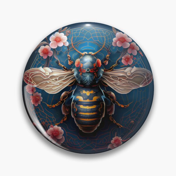 Item preview, Colorful bee tapestry designed and sold by Designs by Sean Z.
