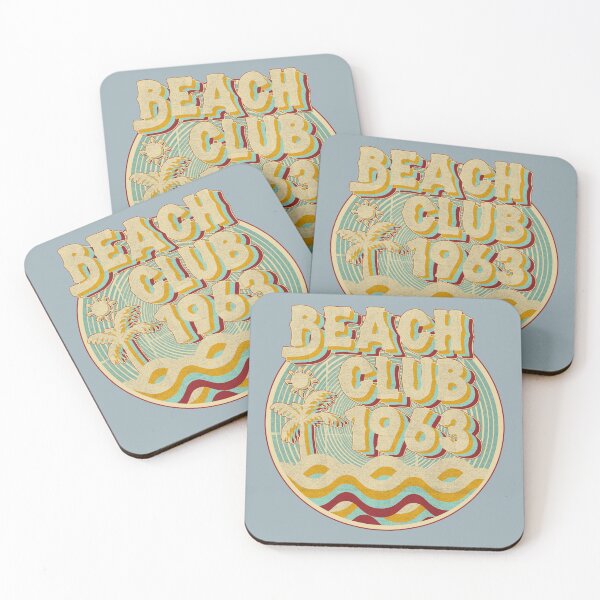Item preview, vintage retro beach club 70s 1963 with spirale turqoise designed and sold by lordcobra.