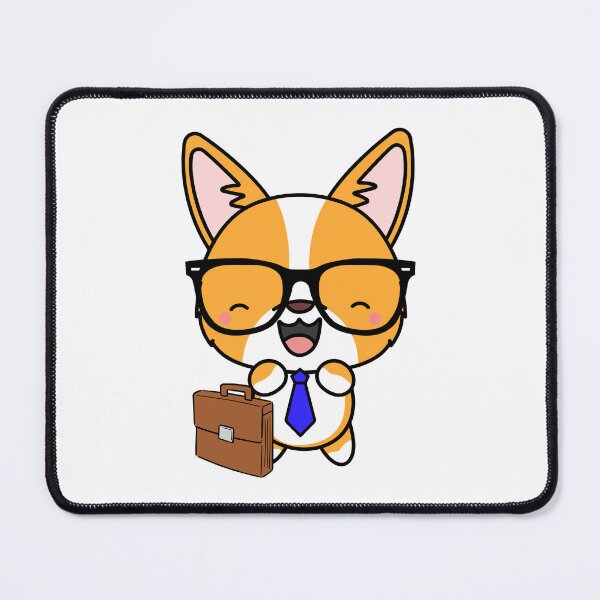 Item preview, Funny Corgi is off to work designed and sold by Pet Station.