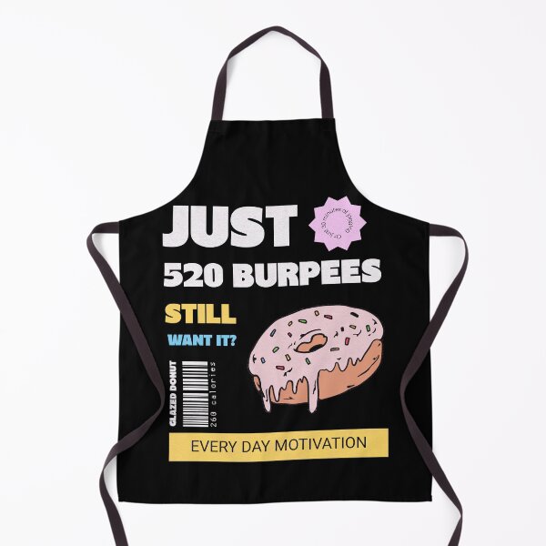 Item preview, 520 Burpees - Motivation for fitness geeks designed and sold by sashashuba.