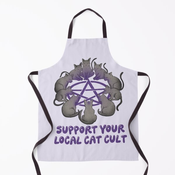 Item preview, Support your local cat cult designed and sold by Jess.a.creates.