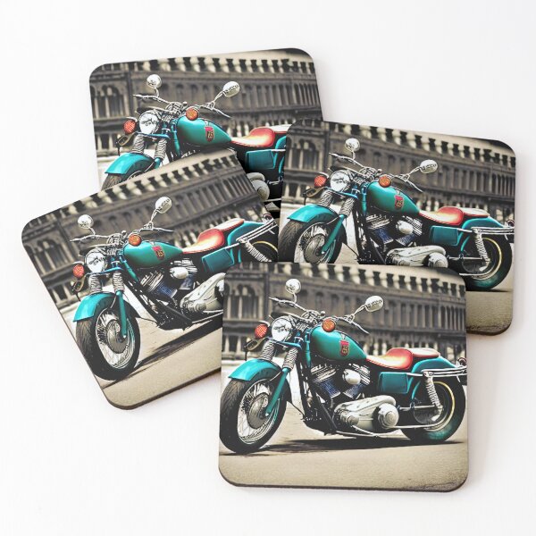 Item preview, Antique motorcycle charm designed and sold by imagynationwork.