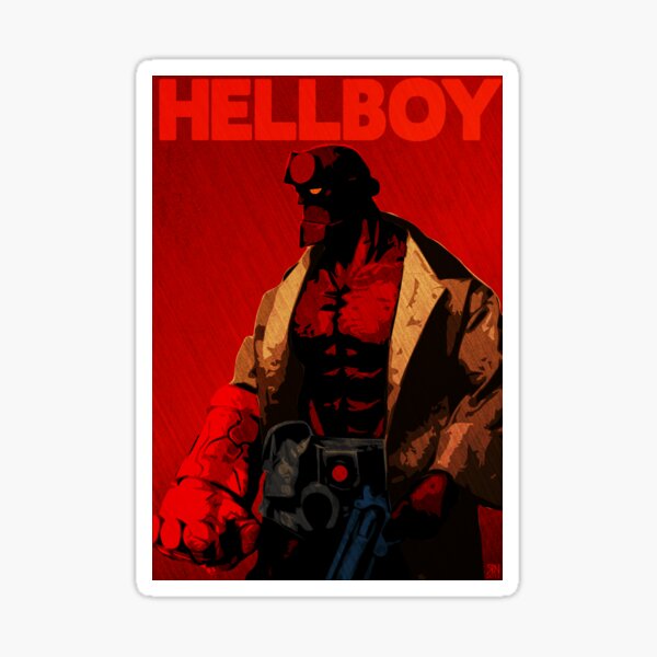 Hellboy Stickers | Redbubble