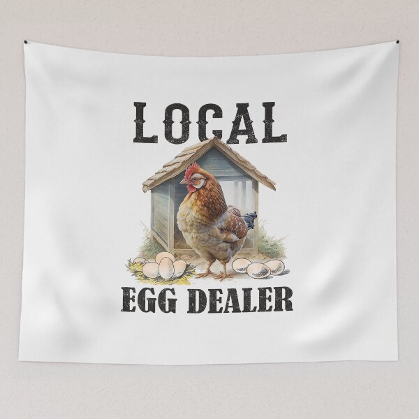 Item preview, Support Your Local Egg Dealers Chicken Farmer designed and sold by i-longmanshop.