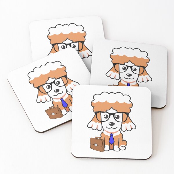 Item preview, Funny Brown dog is off to work designed and sold by Pet Station.