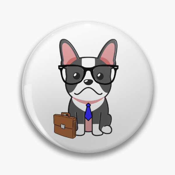 Item preview, Funny French Bulldog is off to work designed and sold by Pet Station.