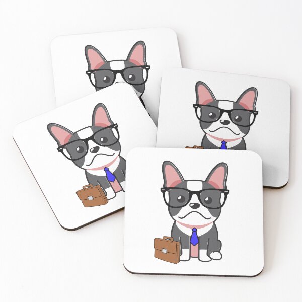 Item preview, Funny French Bulldog is off to work designed and sold by Pet Station.